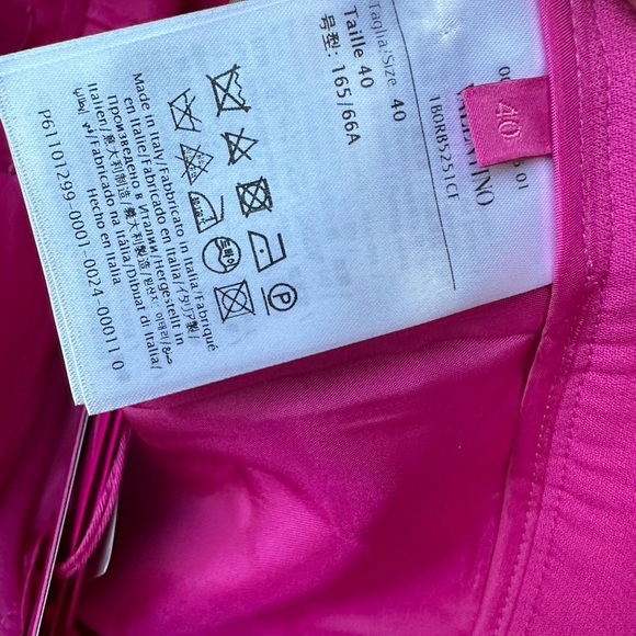 Valentino Crepe Couture pleated wool-blend tailored trousers in PP Pink - Picture 4 of 4